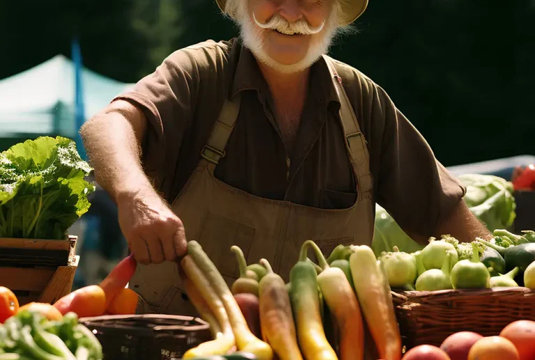 We grow fresh, organic produce using clean methods that protect nature, healthy food.